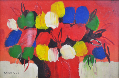 Fiori fondo rosso, 1974