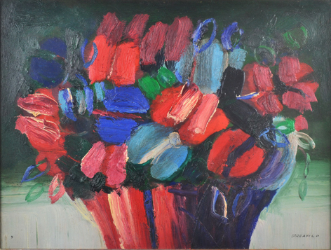 Fiori fondo scuro, 1971