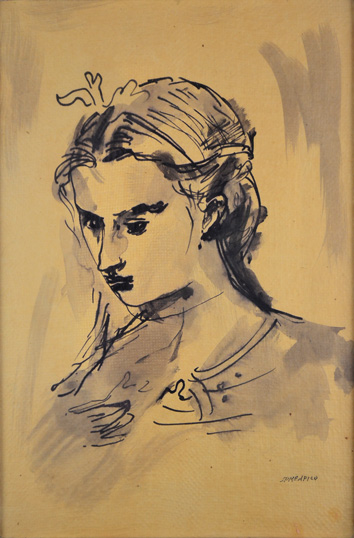 Testa di fanciulla, 1945