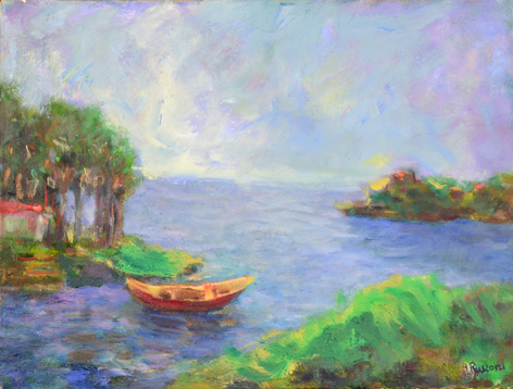 Paesaggio lacustre, 1982