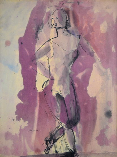 L'atleta, 1954
